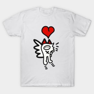 Cool Loving Monster Graffiti Art T-Shirt